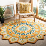 SAFAVIEH Handmade Novelty Rianna Mandala Wool Rug