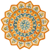 SAFAVIEH Handmade Novelty Rianna Mandala Wool Rug