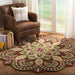 SAFAVIEH Handmade Novelty Sheyla Ornate Flower Wool Rug