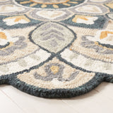 SAFAVIEH Handmade Novelty Sheyla Ornate Flower Wool Rug