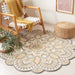 SAFAVIEH Handmade Novelty Sheyla Ornate Flower Wool Rug