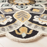 SAFAVIEH Handmade Novelty Sheyla Ornate Flower Wool Rug