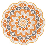 SAFAVIEH Handmade Novelty Zehra Flower Wool Rug