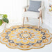 SAFAVIEH Handmade Novelty Zehra Flower Wool Rug