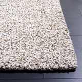 SAFAVIEH Handmade Ortanta Shag Bibeta Wool Rug