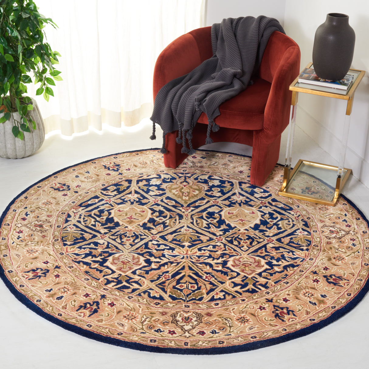 SAFAVIEH Handmade Persian Legend Pietra Traditional Oriental Wool Rug