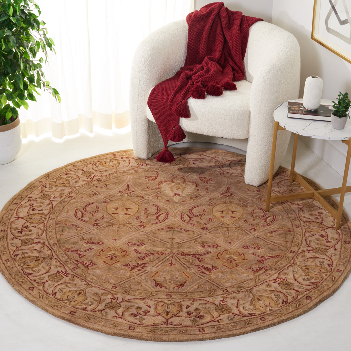 SAFAVIEH Handmade Persian Legend Pietra Traditional Oriental Wool Rug