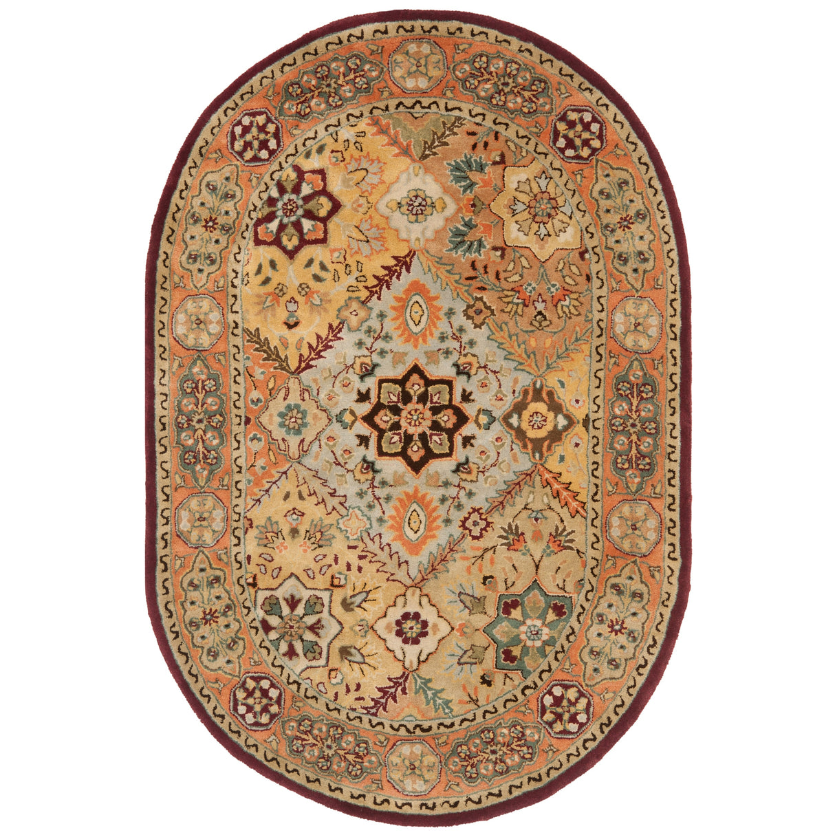 SAFAVIEH Handmade Persian Legend Shprinza Traditional Oriental Wool Rug