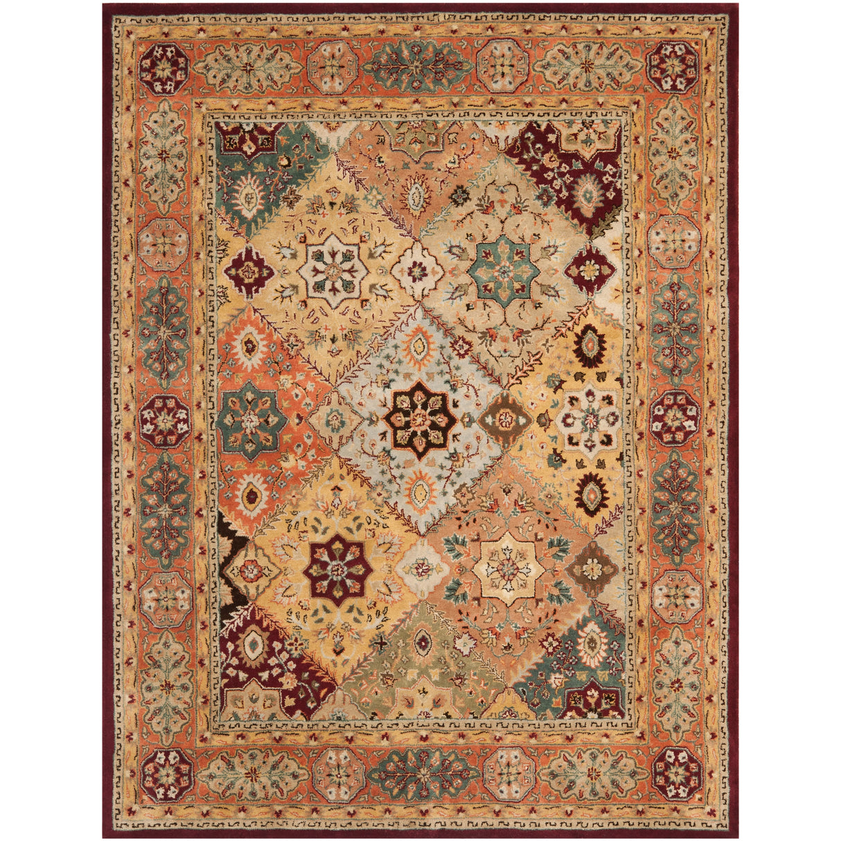 SAFAVIEH Handmade Persian Legend Shprinza Traditional Oriental Wool Rug