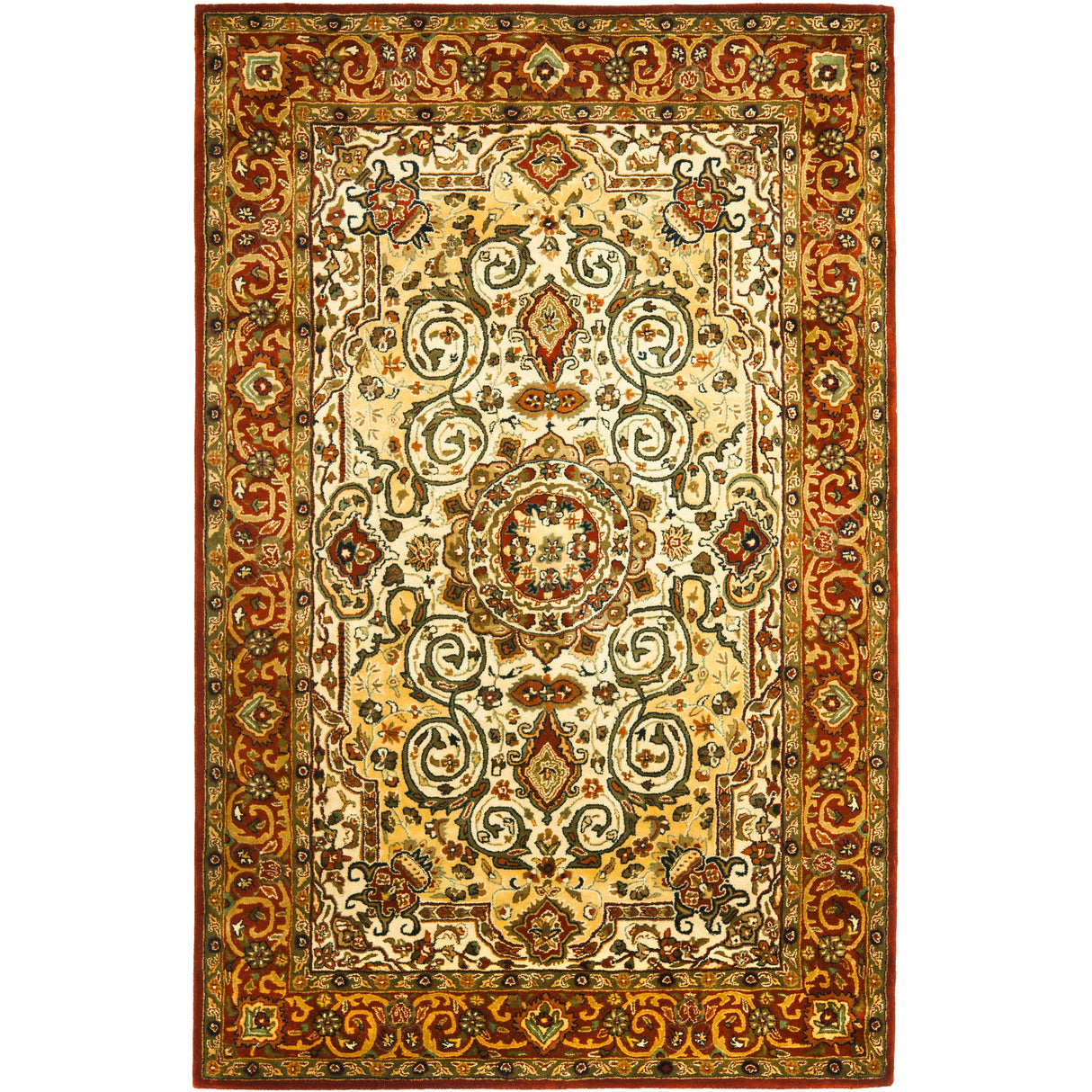 SAFAVIEH Handmade Persian Legend Vergilia Traditional Oriental Wool Rug