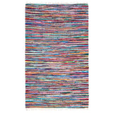 SAFAVIEH Handmade Rag Rug Irmeli Casual Stripe Cotton Rug