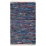 SAFAVIEH Handmade Rag Rug Irmeli Casual Stripe Cotton Rug