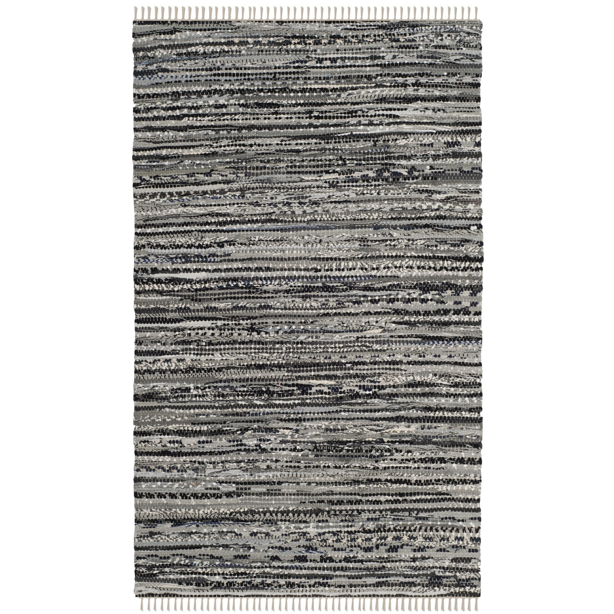 SAFAVIEH Handmade Rag Rug Irmeli Casual Stripe Cotton Rug