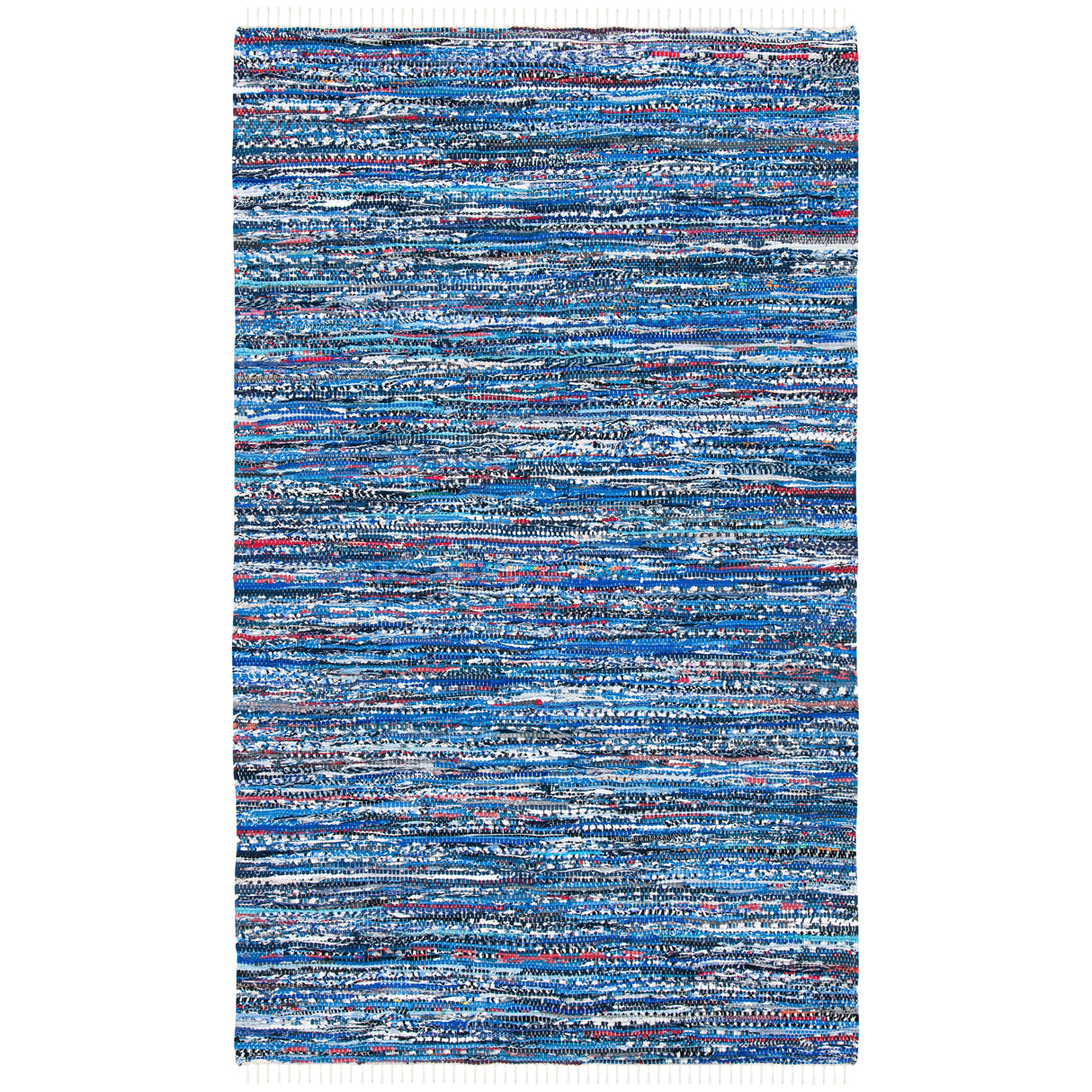 SAFAVIEH Handmade Rag Rug Irmeli Casual Stripe Cotton Rug