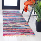 SAFAVIEH Handmade Rag Rug Irmeli Casual Stripe Cotton Rug