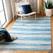 SAFAVIEH Handmade Rag Rug Jakayla with Fringe Casual Stripe