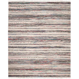 SAFAVIEH Handmade Rag Rug Jakayla with Fringe Casual Stripe