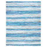 SAFAVIEH Handmade Rag Rug Jakayla with Fringe Casual Stripe