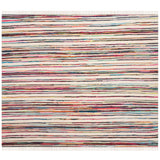 SAFAVIEH Handmade Rag Rug Jakayla with Fringe Casual Stripe