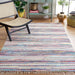 SAFAVIEH Handmade Rag Rug Jakayla with Fringe Casual Stripe