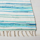 SAFAVIEH Handmade Rag Rug Jakayla with Fringe Casual Stripe