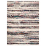 SAFAVIEH Handmade Rag Rug Jakayla with Fringe Casual Stripe