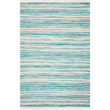 SAFAVIEH Handmade Rag Rug Jakayla with Fringe Casual Stripe