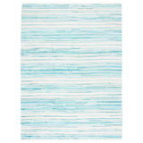 SAFAVIEH Handmade Rag Rug Jakayla with Fringe Casual Stripe