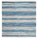 SAFAVIEH Handmade Rag Rug Jakayla with Fringe Casual Stripe