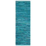 SAFAVIEH Handmade Rag Rug Litzy Stripe Cotton Rug