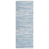 SAFAVIEH Handmade Rag Rug Litzy Stripe Cotton Rug