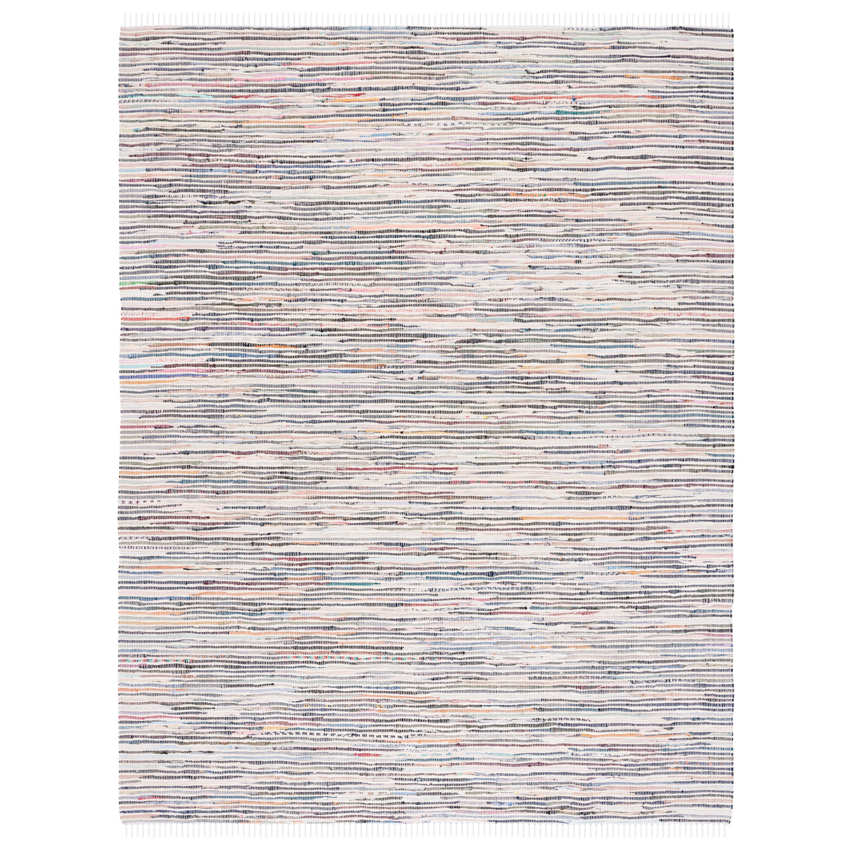 SAFAVIEH Handmade Rag Rug Litzy Stripe Cotton Rug