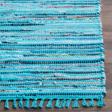 SAFAVIEH Handmade Rag Rug Litzy Stripe Cotton Rug