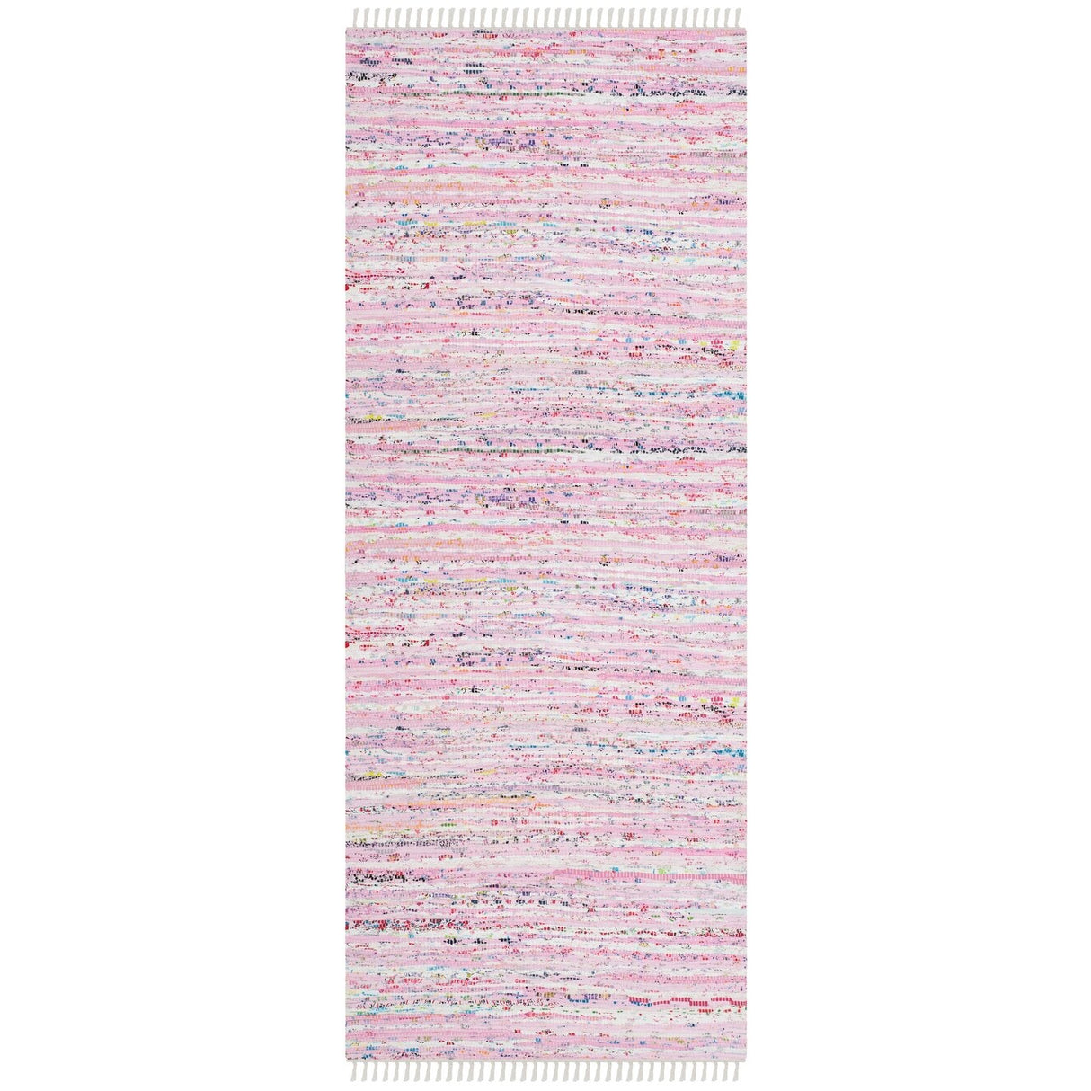 SAFAVIEH Handmade Rag Rug Litzy Stripe Cotton Rug