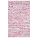 SAFAVIEH Handmade Rag Rug Litzy Stripe Cotton Rug