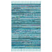 SAFAVIEH Handmade Rag Rug Litzy Stripe Cotton Rug