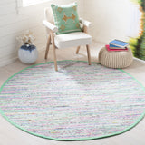 SAFAVIEH Handmade Rag Rug Litzy Stripe Cotton Rug