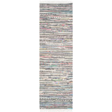 SAFAVIEH Handmade Rag Rug Litzy Stripe Cotton Rug