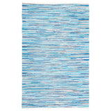 SAFAVIEH Handmade Rag Rug Nya Casual Stripe Cotton Rug