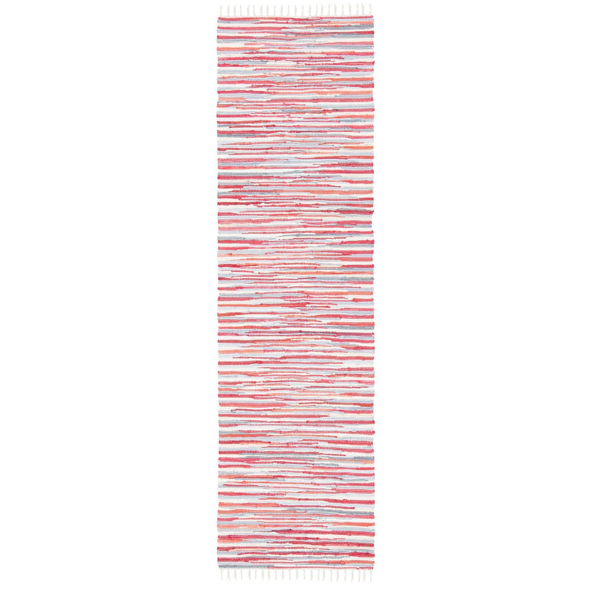 SAFAVIEH Handmade Rag Rug Nya Casual Stripe Cotton Rug