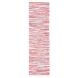 SAFAVIEH Handmade Rag Rug Nya Casual Stripe Cotton Rug