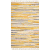 SAFAVIEH Handmade Rag Rug Nya Casual Stripe Cotton Rug