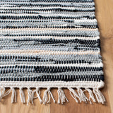 SAFAVIEH Handmade Rag Rug Nya Casual Stripe Cotton Rug