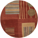 SAFAVIEH Handmade Rodeo Drive Erela Mid-Century Modern Abstract Wool Rug