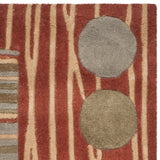 SAFAVIEH Handmade Rodeo Drive Erela Mid-Century Modern Abstract Wool Rug