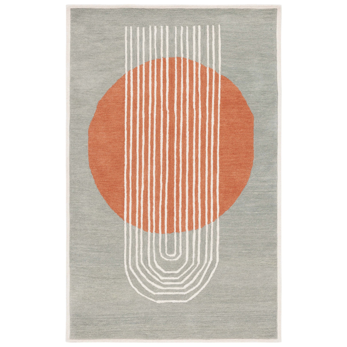 SAFAVIEH Handmade Rodeo Drive Jaylene Mid-Century Modern Wool Rug