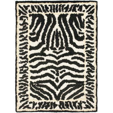 SAFAVIEH Handmade Rodeo Drive Kiyomi Mid-Century Modern Abstract Wool Rug