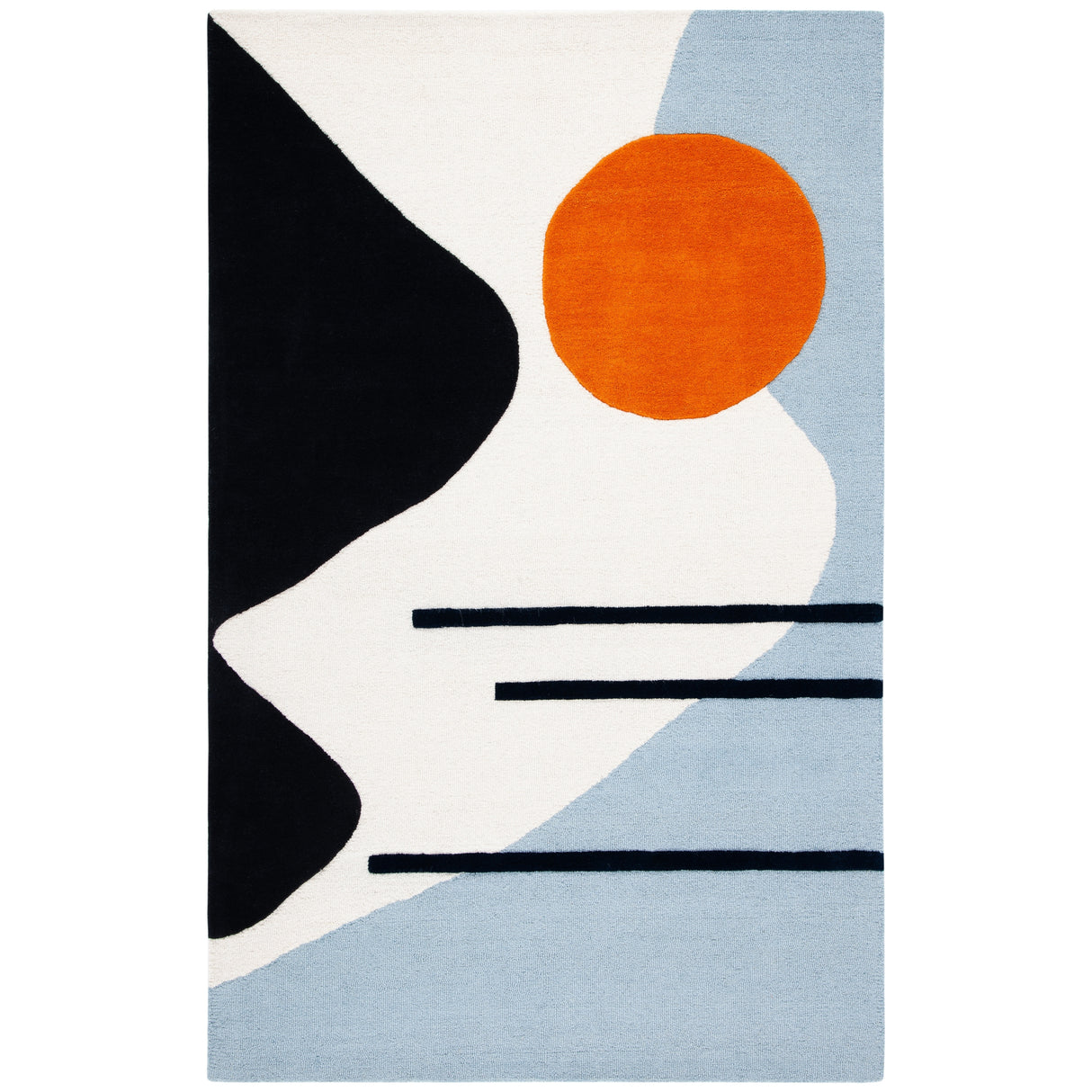 SAFAVIEH Handmade Rodeo Drive Mya Mid-Century Modern Wool Rug