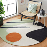 SAFAVIEH Handmade Rodeo Drive Mya Mid-Century Modern Wool Rug