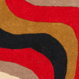 SAFAVIEH Handmade Rodeo Drive Siska Mid-Century Modern Abstract Wool Rug